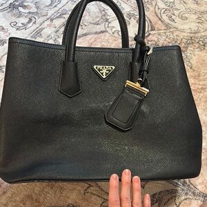 Prada Black Leather Women's Bag